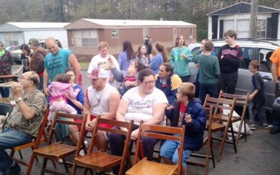 An Easter Egg Hunt at Darlington!