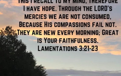 Great is The Faithfulness