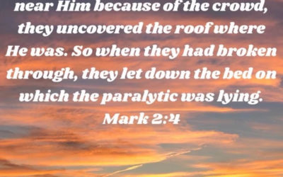 Be a “Stretcher Bearer.”