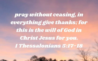 Give Thanks in All Things