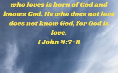 God Is Love Be Like Him